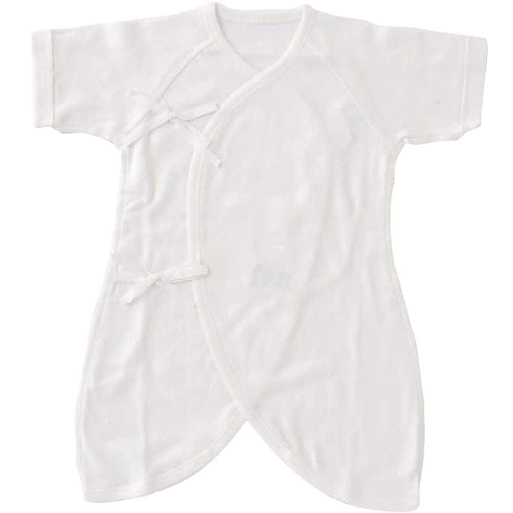 【未熟児】【低出生体重児】【低体重】用 コンビ肌着：ホワイト