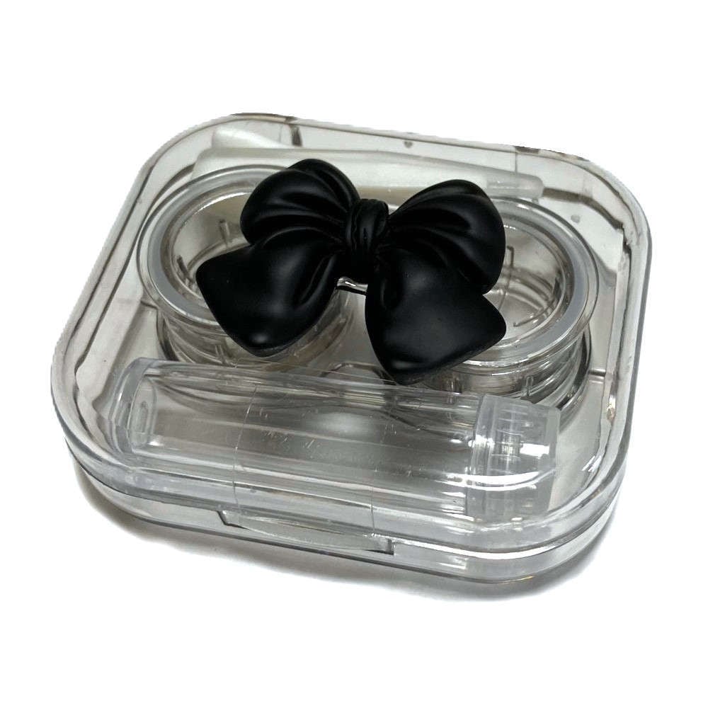 【レンズケース】【コンタクトレンズ】 リボン コンタクトレンズケース