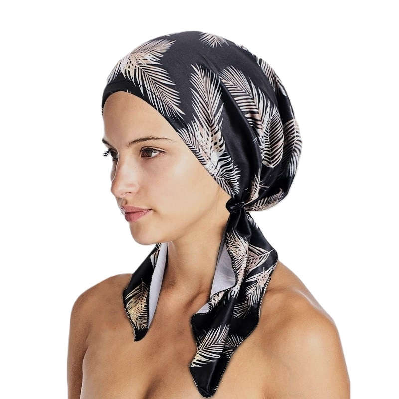 【抗がん剤治療】【医療用帽子】【ケア帽子】 スカーフタイプ：フォイユ
