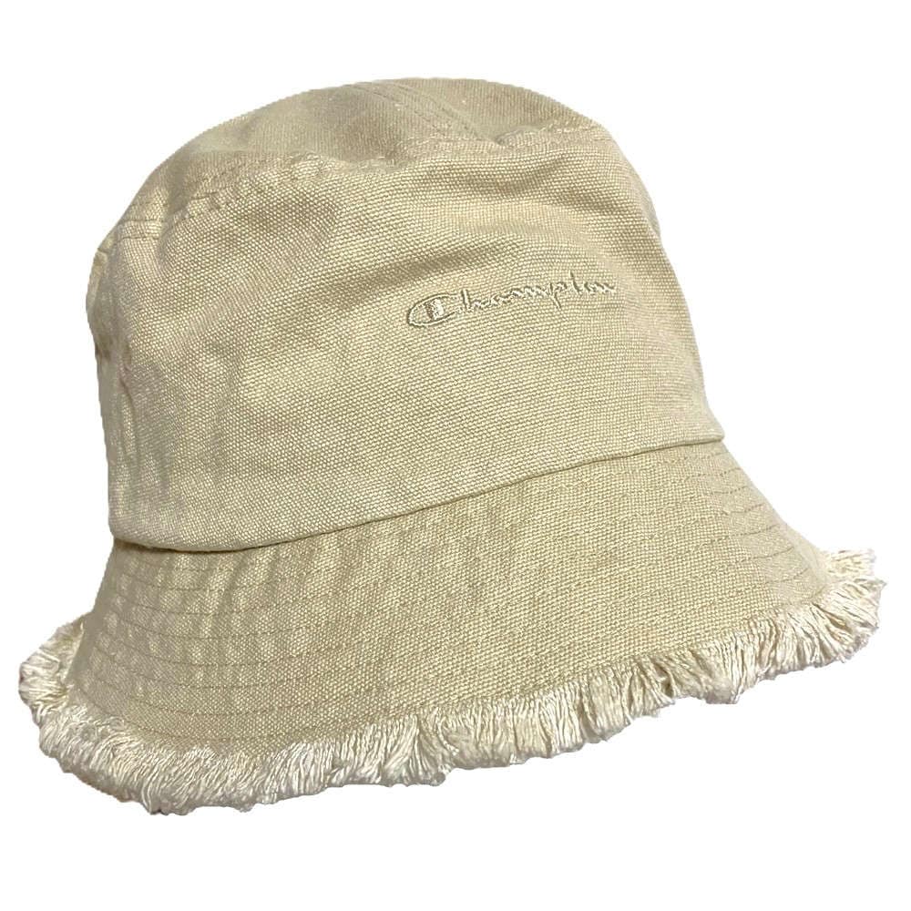 【外出用】【医療用帽子】 Champion フリンジバケットハット：ベージュ