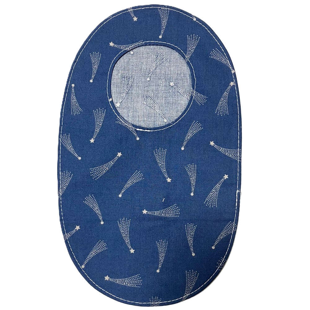 【オストメイト】【ストーマ】【人工肛門】 コットンストーマパウチカバー：スター