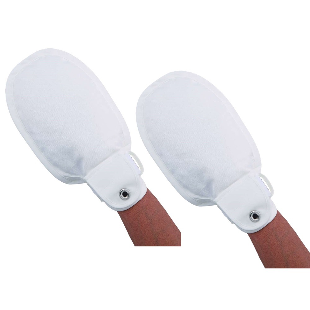 【介護ミトン】 フラップ取り外しミトン 左右兼用 2個入