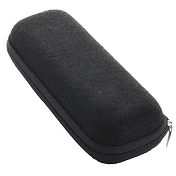 【メガネケース】 ウレタンセミハードケース SURE リサイクル素材：ブラック