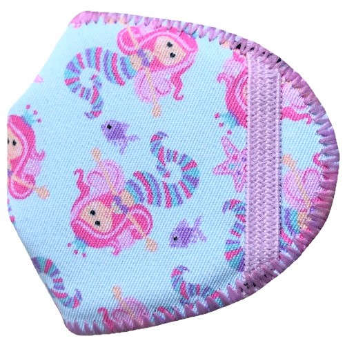 【弱視】【斜視】【訓練用】　めがねアイパッチ【キッズ用】：アクアマリン