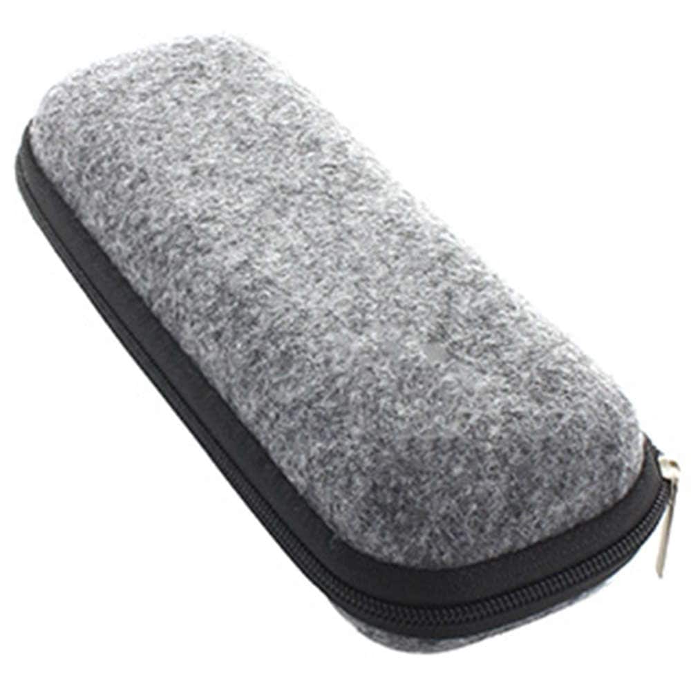 【メガネケース】 ウレタンセミハードケース SURE リサイクル素材：グレー