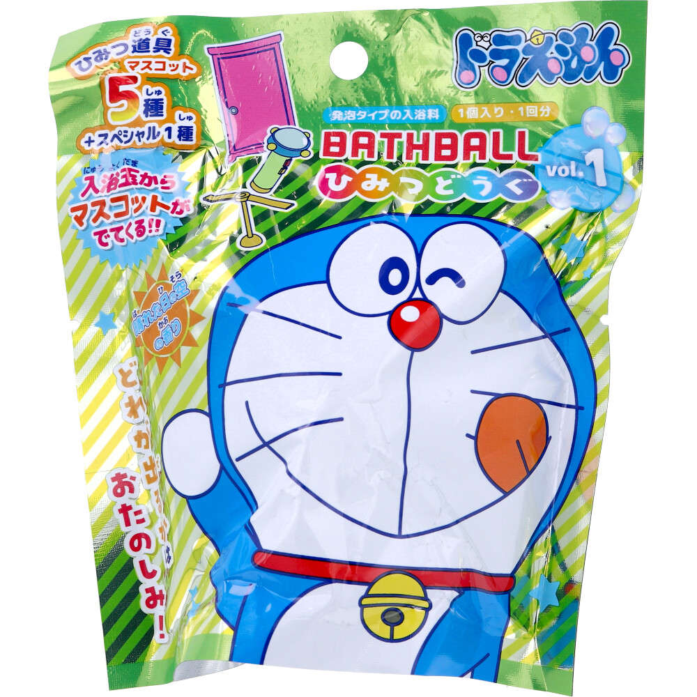 【入浴剤】 ドラえもんバスボール ひみつ道具1 RN 晴れた日の空の香り 60g 1回分