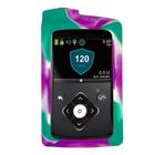 メドトロニック ミニメド用　シリコンケース 【ミニメド630/640/670/770/780対応】：ティールマーブル