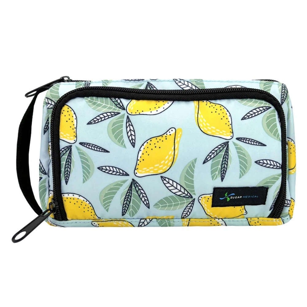 【糖尿病】【インスリンポーチ】インシュレーテッドポーチ：レモン