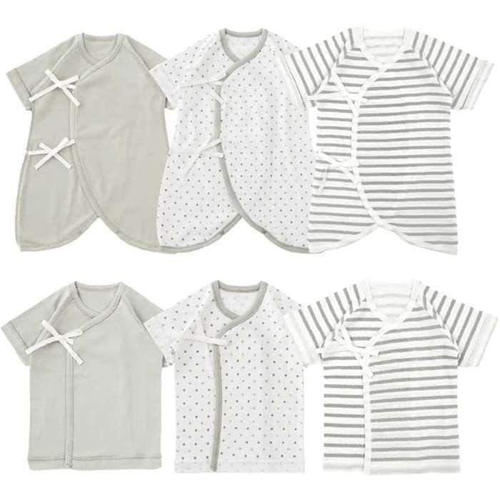 【新生児】 新生児短肌着・コンビ肌着 【サイズ50-60】