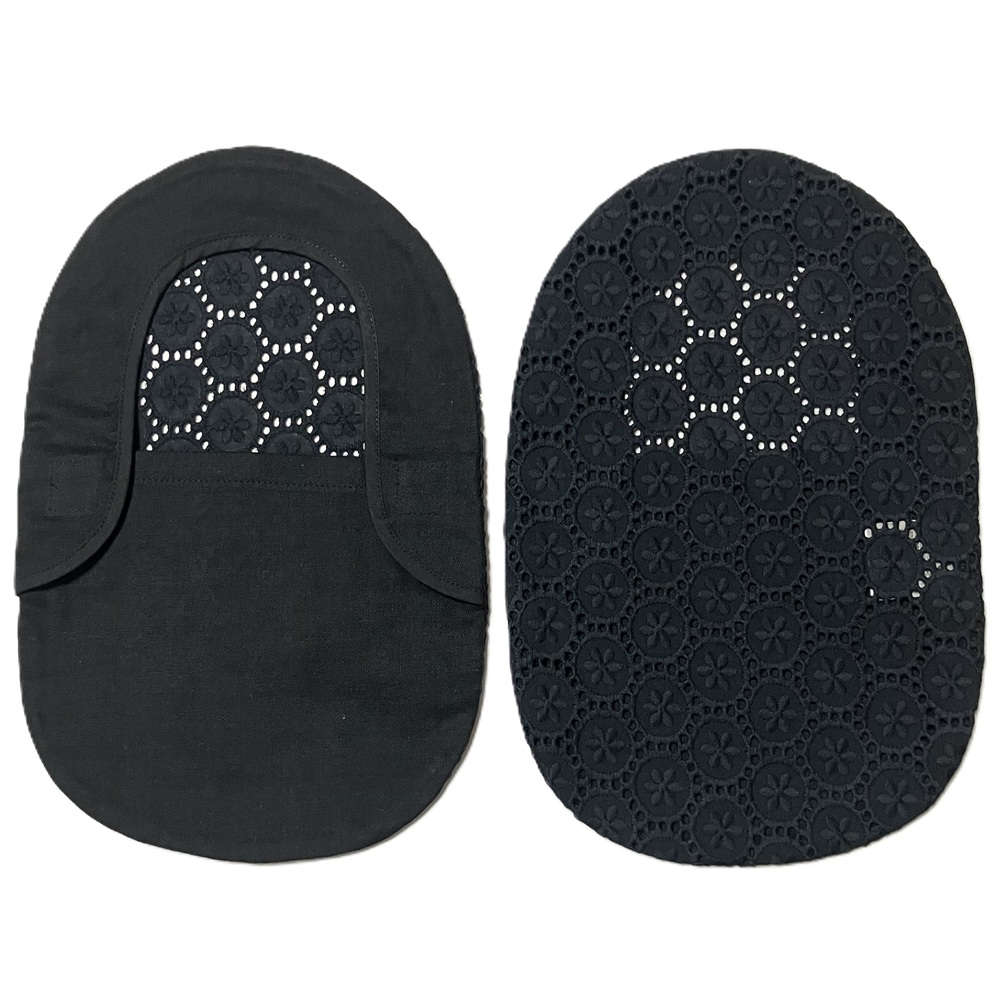 【オストメイト】【ストーマ】【人工肛門】 着せ替えストーマパウチカバー カバコさん：レースブラック