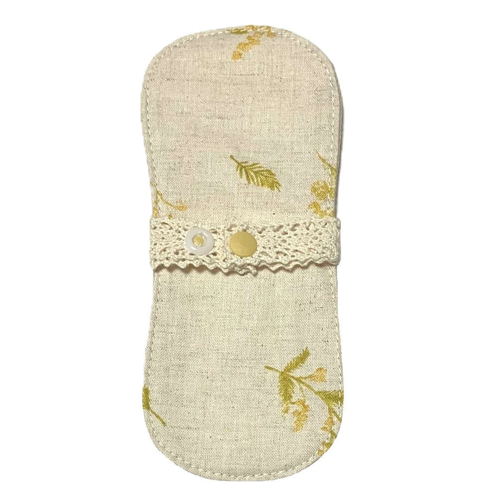 オーガニックコットン ライナー/おりもの用 布ナプキン ミニーナ：リーフ