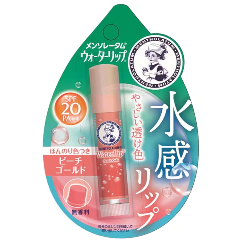 メンソレータム ウォーターリップ ピーチゴールド 4.5g