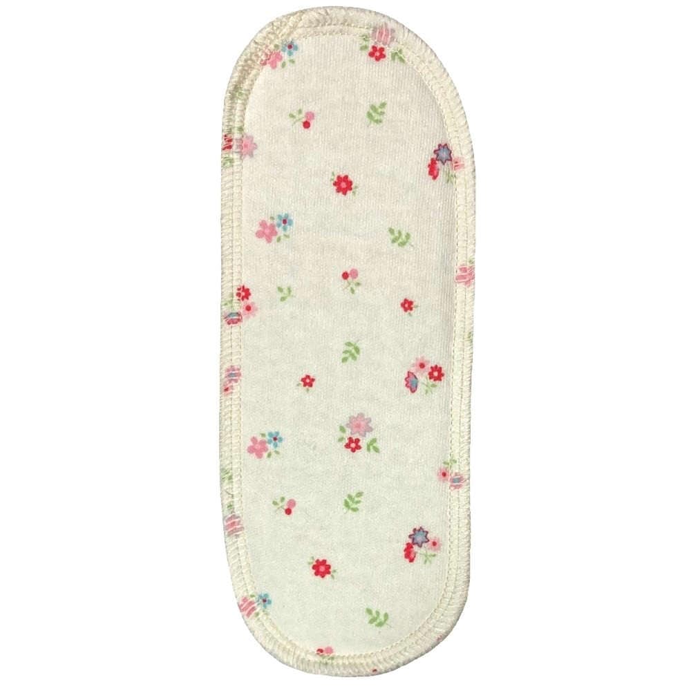 【アウトレット】 布ナプキン用 スリムパッド ライナー 16cm：ブロッサム
