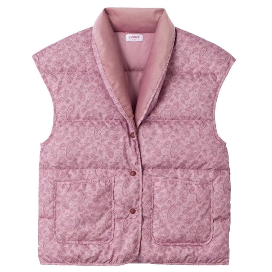 羽毛パジャマベスト