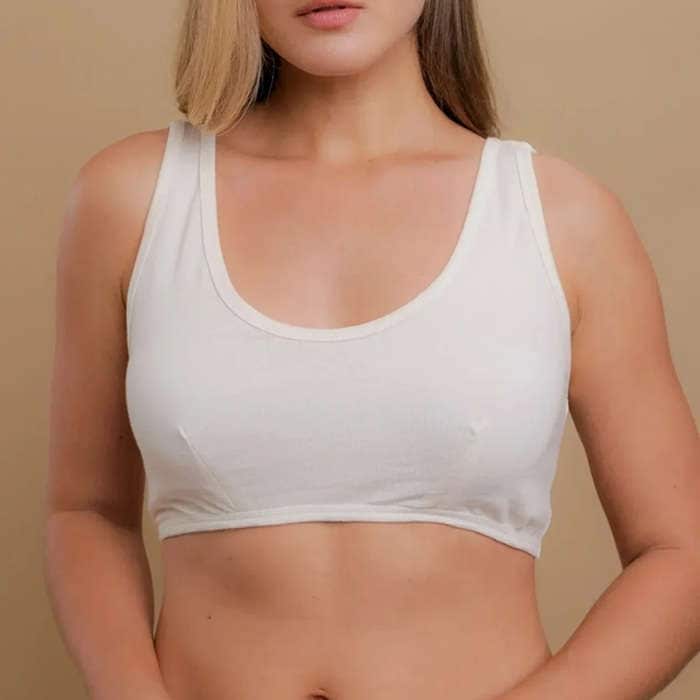 100%オーガニックコットン コトニーク レディース ブラライナー