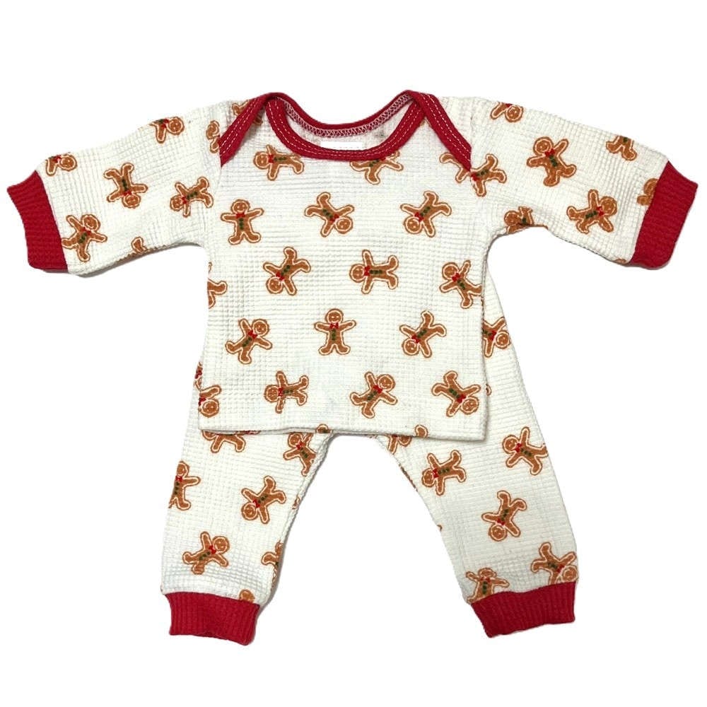 【未熟児】【低出生体重児】【早産児】【NICU】用 ベビー服： ジンジャーブレッド