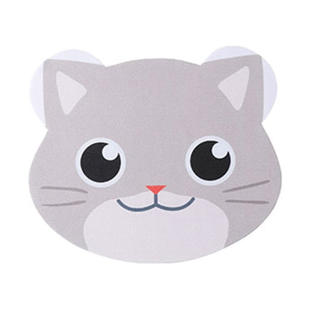 【メガネ拭き】 かわいい仲間メガネ拭き 14.5ｘ13cm：ねこ