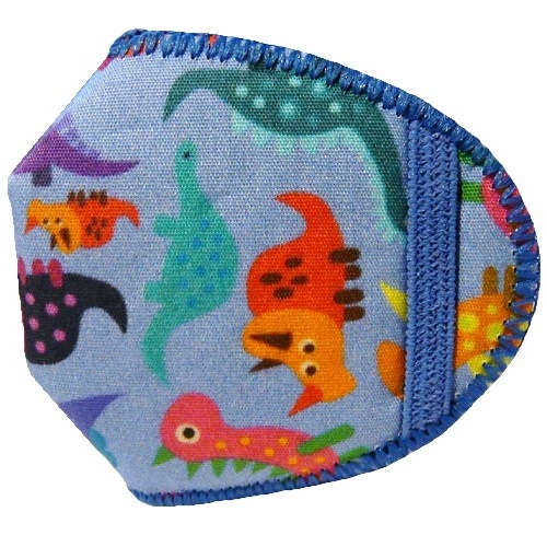 【弱視】【斜視】【訓練用】　めがねアイパッチ【キッズ用】：ベビーダイナソー