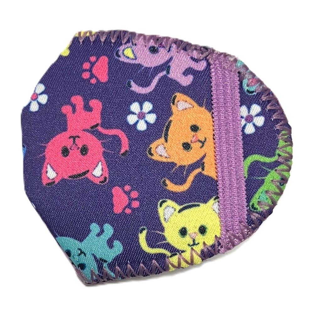 【弱視】【斜視】【訓練用】　めがねアイパッチ【キッズ用】：キャット