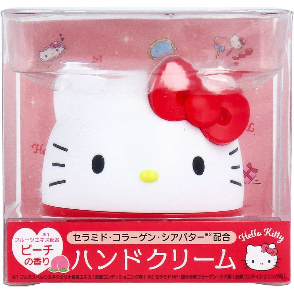【ハンドクリーム】ハンドモイスチャークリーム ハローキティ ピーチの香り 35g