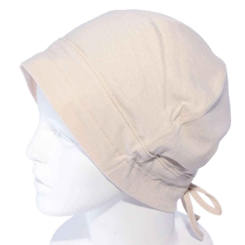 【抗がん剤治療】【医療用帽子】【ケア帽子】 あすなろ帽子：ベージュ