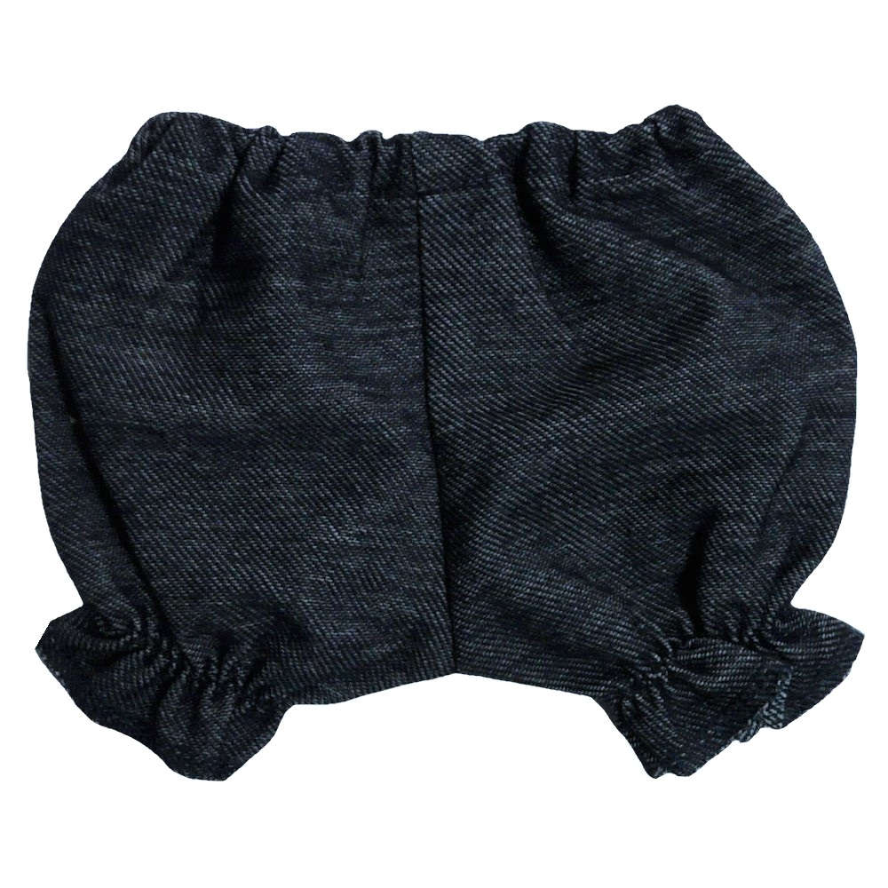 【未熟児】【低出生体重児】【早産児】【NICU】用 ベビー服：オムツカバー デニム