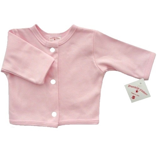 【未熟児】【低出生体重児】【早産児】【NICU】用 ジャケット： ピンク