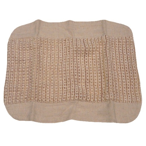 100%オーガニックコットン 布ナプキン：スクエアM ブラウン