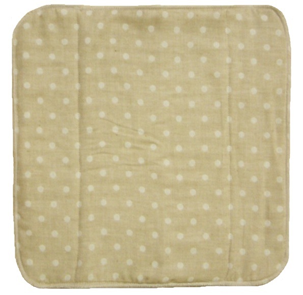 100％オーガニックコットン 布ナプキン：ハンカチーフタイプ