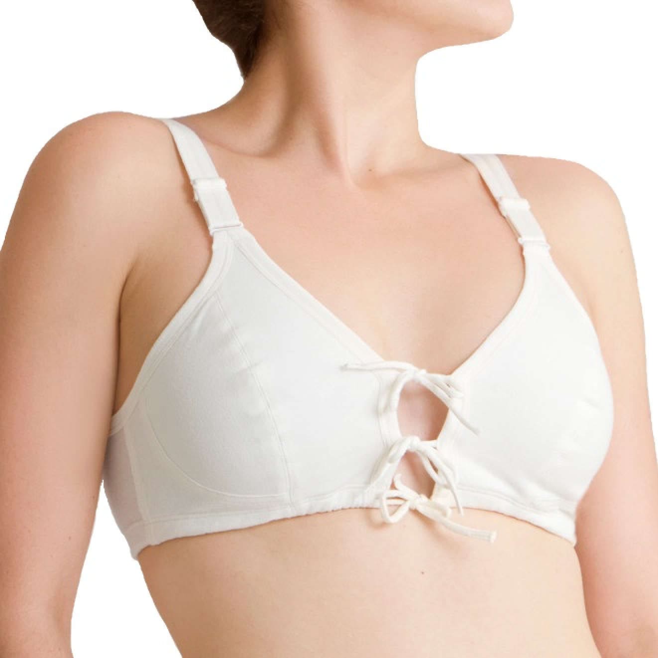 100%オーガニックコットン コトニーク レディース ストリングブラ
