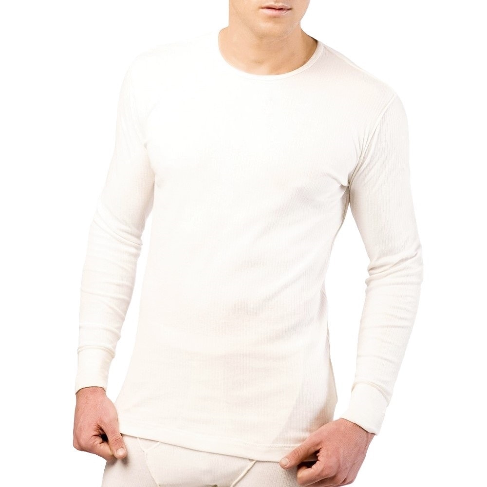 100%オーガニックコットン コトニーク メンズ 長袖Tシャツ