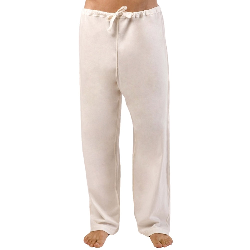 100%オーガニックコットン コトニーク メンズ パジャマ ストリングパンツ