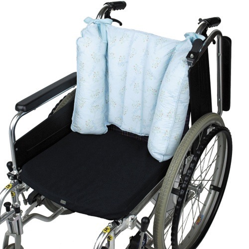 【車いす用】 通気ビーズ背中クッション