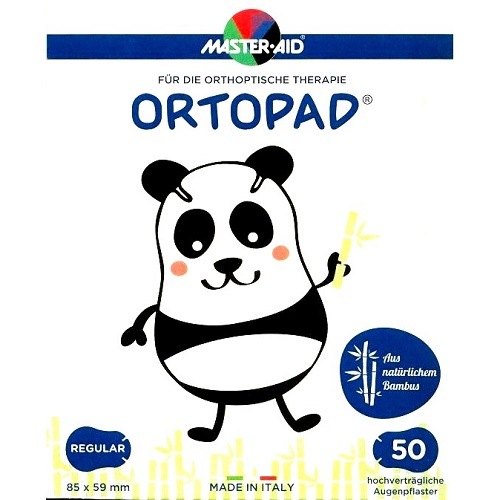 【斜視】【弱視】　オルトパッド　斜視弱視訓練用眼帯：ホワイトパック　レギュラー