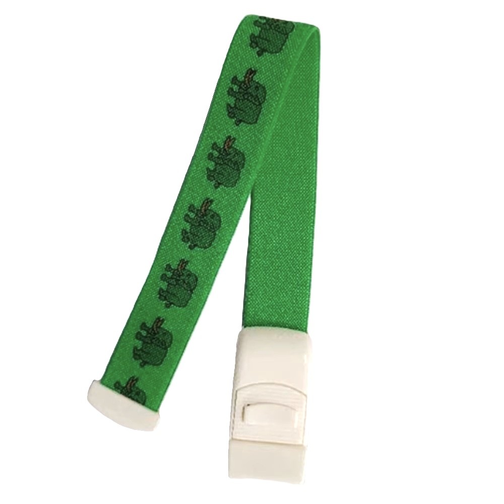 【駆血帯】 ワンタッチ駆血帯アニマル柄 ショート：グリーン