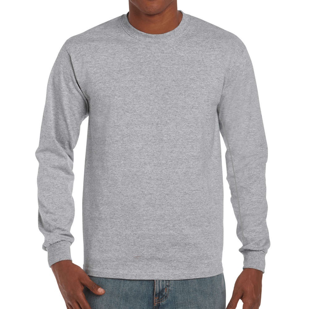 【人工透析】【点滴】【PICC】【カテーテル】 メンズ長袖Tシャツ 両腕チャック グレー