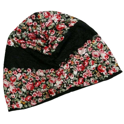 【抗がん剤治療】【医療用帽子】【ケア帽子】 モニークキャップ：ローズガーデン