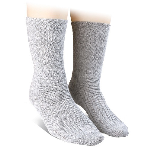 【やさしいくつ下】 綿・シルクソックス 【24~26cm】