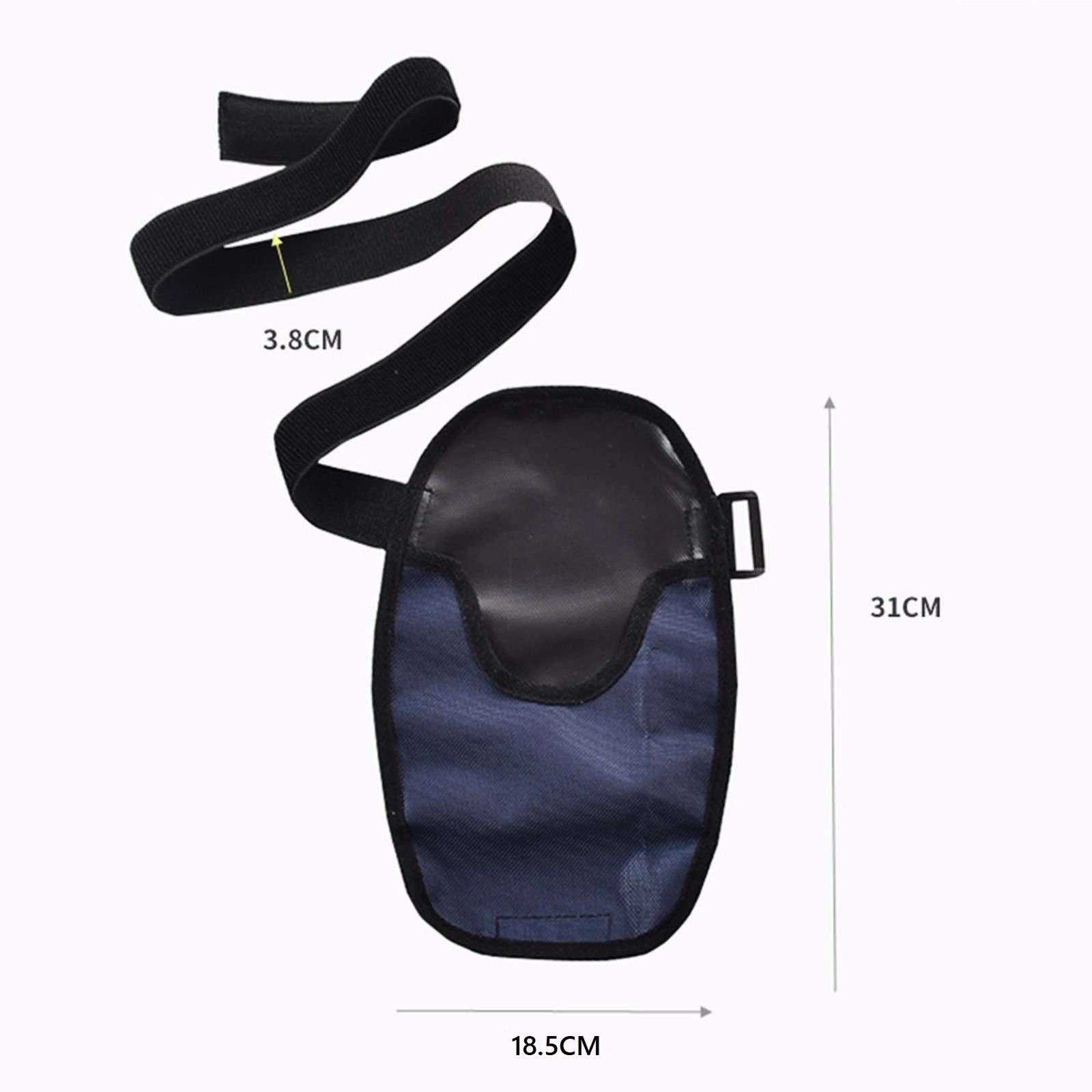 【オストメイト】【ストーマ】【人工肛門・人口膀胱】 防水ストーマパウチカバー ベルト付き:ネイビー