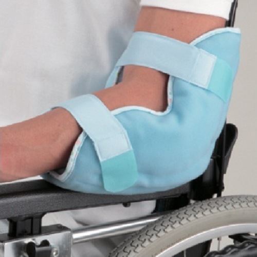 【患部保護】【術後クッション】洗える通気タイプ：ひじ用パッド1個入り