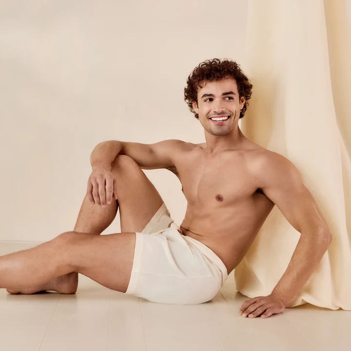 100%オーガニックコットン コトニーク メンズ 紐ボクサーショーツ 2枚セット