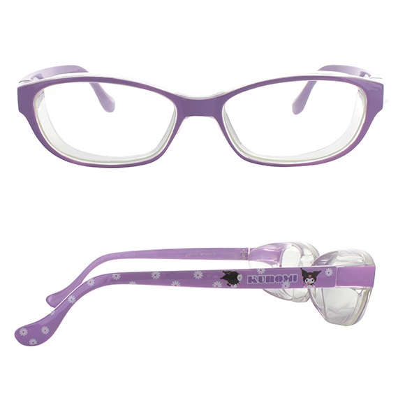 【花粉防止メガネ】【UVカット】 スカッシースタイル スモール クロミ