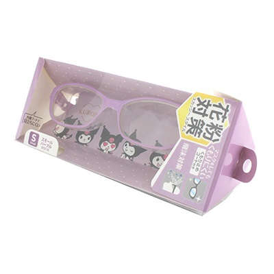 【花粉防止メガネ】【UVカット】 スカッシースタイル スモール クロミ