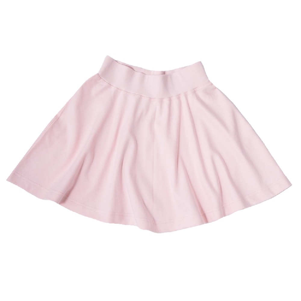 【感覚・触覚過敏症】【アトピー】【敏感肌】 子供服：ナチュラルスカート：ピンク