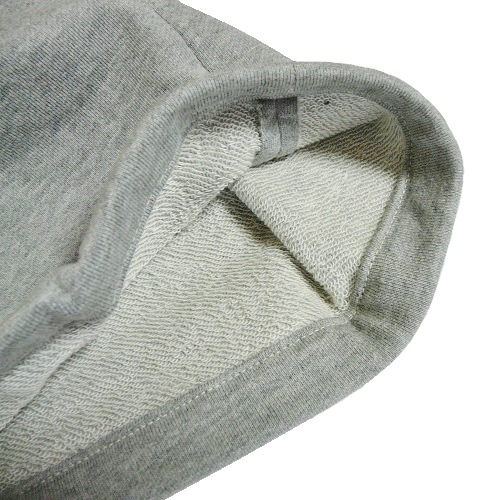 【抗がん剤治療】【医療用帽子】【ケア帽子】 裏毛シングルビーニー：グレー