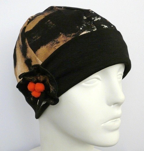 【医療用帽子】【ベビー＆キッズ】 コットンフラッパー アブストラクト