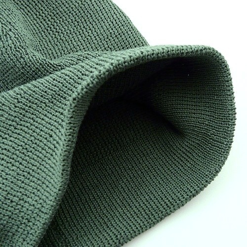 【抗がん剤治療】【医療用帽子】【ケア帽子】 大杉ニットルームキャップ：３型 グリーン