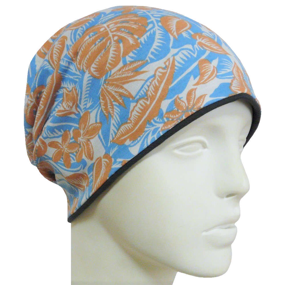 【抗がん剤治療】【医療用帽子】【ケア帽子】 アロハ オーガニックコットンワッチ