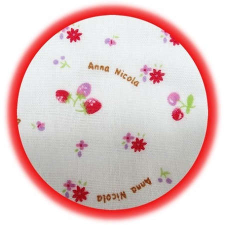 【よだれかけ】【スタイ】アンナニコラ いちごスタイ