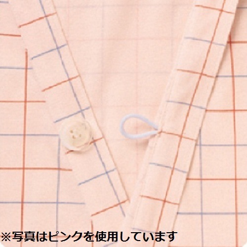 【ねまき】【入院】【介護】【男女兼用】 ケアねまき：メリヤスタイプ ファニーブルー